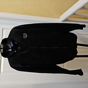 ITC Black mens coat jacket Sweatshirt- M